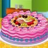 Cake full of fruits